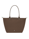 Longchamp 1899919 - POLYESTER 600D RECYCLÉ sac shopping l pliage green format a4 sac-a-main-shopping-toile-ou-cuir