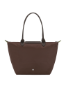 Longchamp 1899919 sac shopping l pliage green format a4 sac-a-main-shopping-toile-ou-cuir