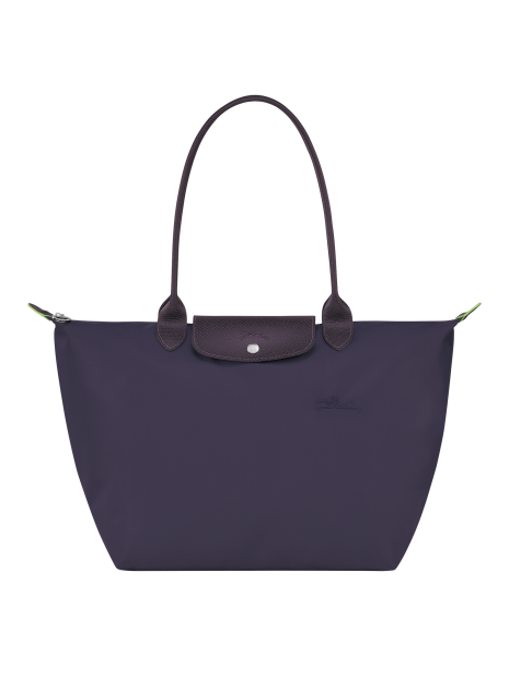 Longchamp 1899919 - POLYESTER 600D RECYCLÉ sac shopping l pliage green format a4 sac-a-main-shopping-toile-ou-cuir