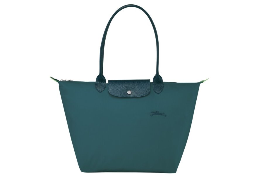 Longchamp 1899919 - POLYESTER 600D RECYCLÉ sac shopping l pliage green format a4 shopping