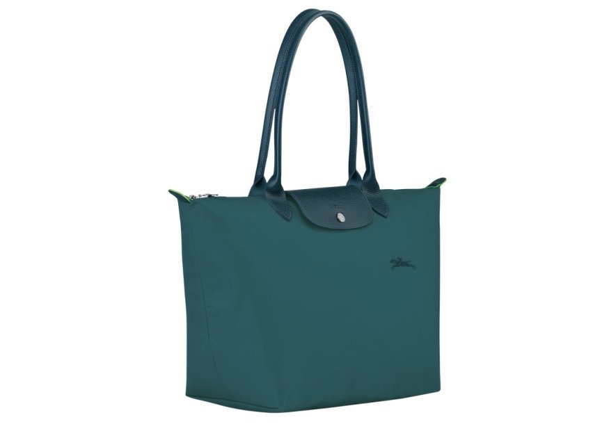 Longchamp 1899919 - POLYESTER 600D RECYCLÉ sac shopping l pliage green format a4 shopping