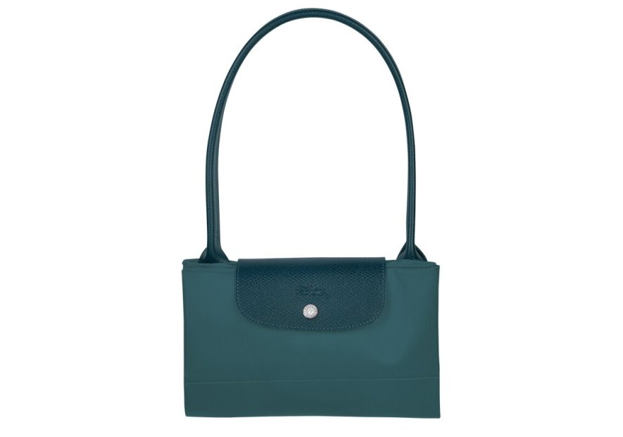 Longchamp 1899919 - POLYESTER 600D RECYCLÉ sac shopping l pliage green format a4 shopping