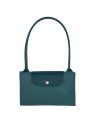 Longchamp 1899919 - POLYESTER 600D RECYCLÉ sac shopping l pliage green format a4 sac-a-main-shopping-toile-ou-cuir