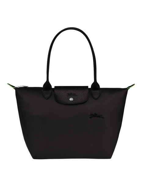 Longchamp 2605919 - POLYESTER RECYCLÉ - NO sac cabas m le pliage green petit format sac-a-main-shopping-toile-ou-cuir
