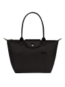 Longchamp 2605919 - POLYESTER RECYCLÉ - NO sac cabas m le pliage green petit format sac-a-main-shopping-toile-ou-cuir