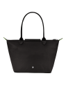 Longchamp 2605919 - POLYESTER RECYCLÉ - NO sac cabas m le pliage green petit format sac-a-main-shopping-toile-ou-cuir