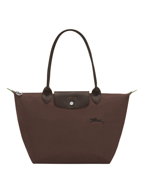 Longchamp 2605919 sac cabas m le pliage green petit format sac-a-main-shopping-toile-ou-cuir