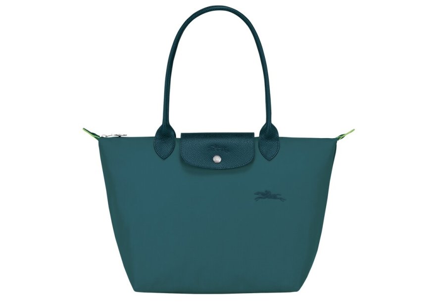 Longchamp 2605919 - POLYESTER 600D RECYCLÉ sac cabas m le pliage green petit format shopping