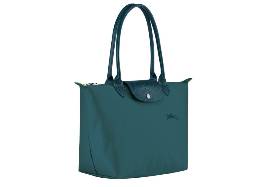 Longchamp 2605919 - POLYESTER 600D RECYCLÉ sac cabas m le pliage green petit format shopping