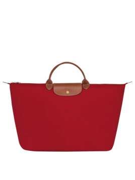 Longchamp 1624089 - NYLON ET CUIR - ROUGE sac de voyage s le pliage original