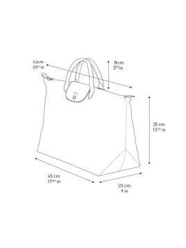 Longchamp 1624089 sac de voyage s le pliage original Sacs de voyage