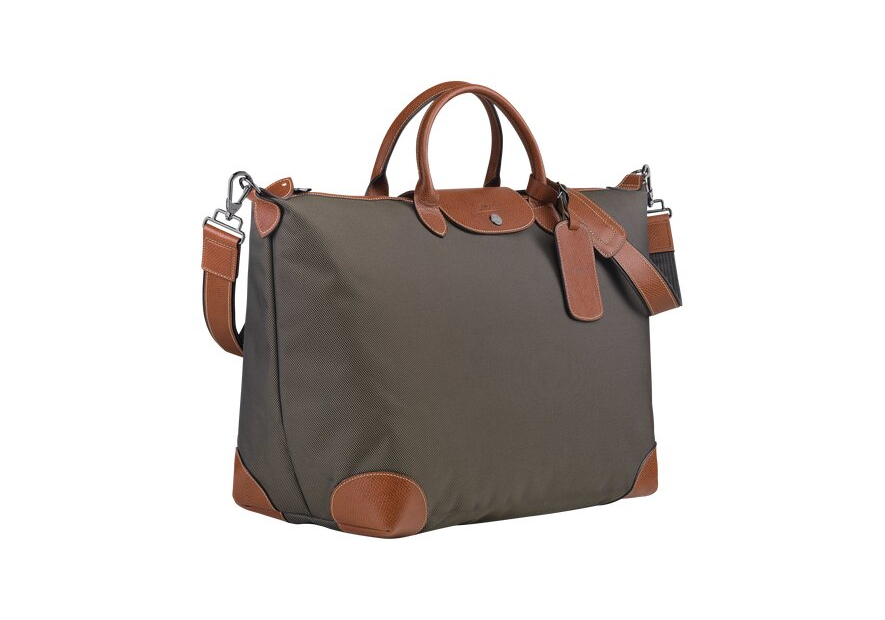 Longchamp 1625080 - POLYESTER/CUIR - BRUN. sac de voyage boxford xl longchamp