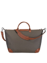 Longchamp 1625080 - POLYESTER/CUIR - BRUN. sac de voyage boxford xl longchamp sacs-de-voyage