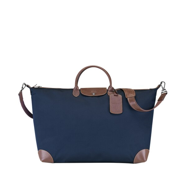 Longchamp 1625080 - POLYESTER/CUIR - BLEU. sac de voyage boxford xl Sacs de voyage