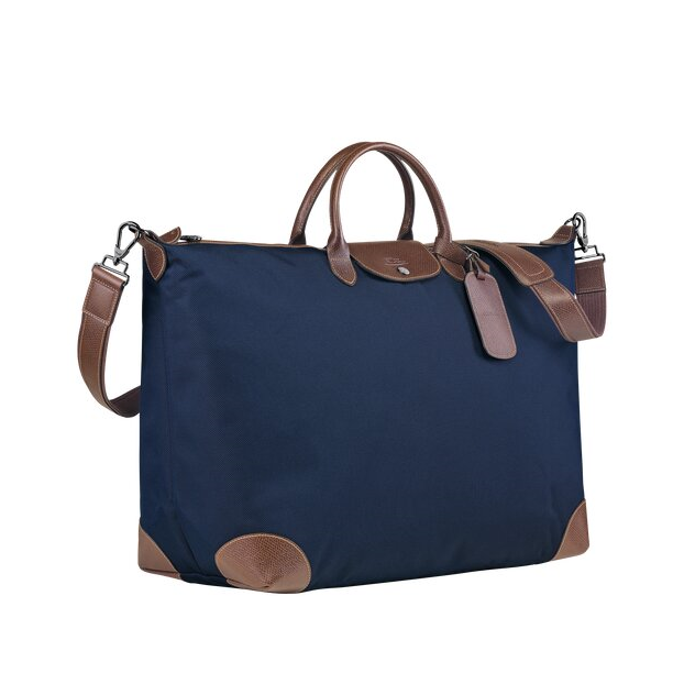 Longchamp 1625080 - POLYESTER/CUIR - BLEU. sac de voyage boxford xl Sacs de voyage