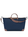 Longchamp 1625080 - POLYESTER/CUIR - BLEU. sac de voyage boxford xl longchamp sacs-de-voyage