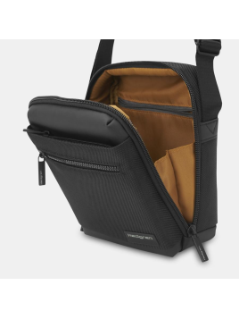 Hedgren HNXT01/APP - TWILL NYLON - NOIR sac homme taille s next bandoulière sacoche homme