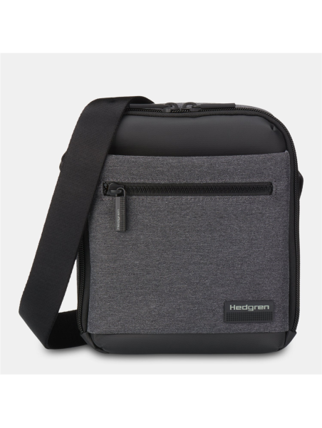 Hedgren HNXT01/APP - TWILL NYLON - GREY sac homme taille s next bandoulière sacoche homme