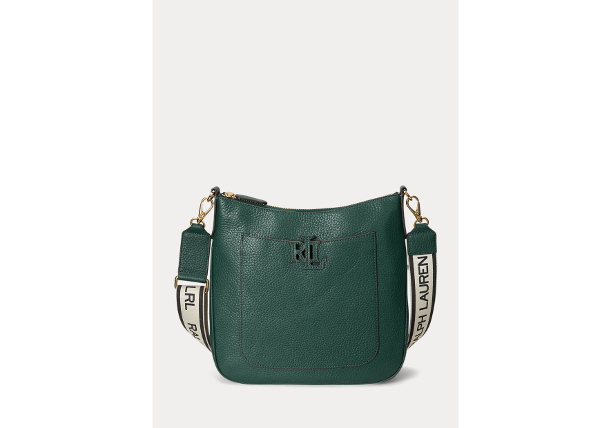 Ralph Lauren CAMERYN - CUIR DE VACHETTE - VER ralph lauren camryn besace Sacs à mains