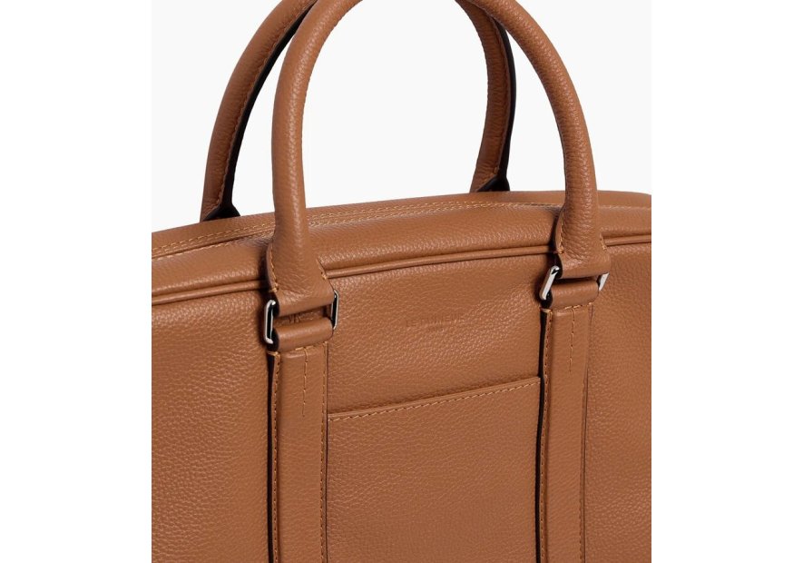 Le Tanneur TCHA4001 - CUIR DE VACHETTE PLEI porte documents charles 17" Sac business