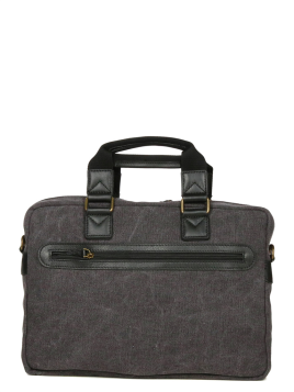 Gerard Henon 22379 - COTON ET CUIR - NOIR safari porte documents s Sac business