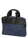 Gerard Henon 22379 - COTON ET CUIR - MARINE safari porte documents s sac-business
