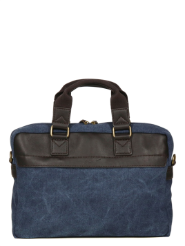 Gerard Henon 22379 - COTON ET CUIR - MARINE safari porte documents s Sac business