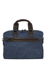 Gerard Henon 22379 - COTON ET CUIR - MARINE safari porte documents s sac-business