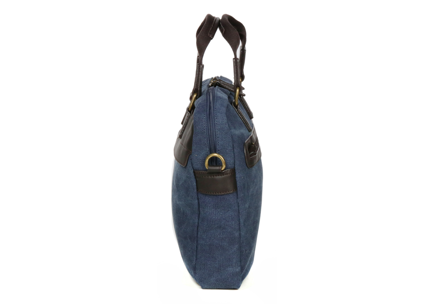 Gerard Henon 22379 - COTON ET CUIR - MARINE safari porte documents s Sac business