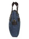 Gerard Henon 22379 - COTON ET CUIR - MARINE safari porte documents s sac-business