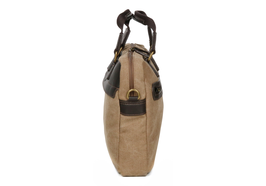 Gerard Henon 22379 - COTON ET CUIR - MARRON safari porte documents s Sac business