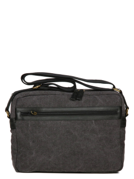 Gerard Henon 22354 - COTON ET CUIR - NOIR sac reporter safari Sac business