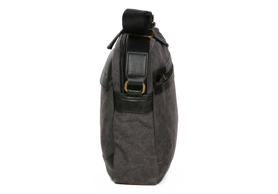 Gerard Henon 22354 - COTON ET CUIR - NOIR sac reporter safari Sac business