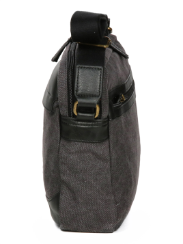 Gerard Henon 22354 - COTON ET CUIR - NOIR sac reporter safari Sac business