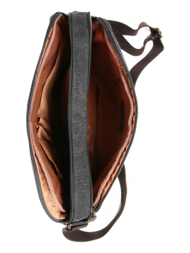 Gerard Henon 22354 - COTON ET CUIR - NOIR sac reporter safari Sac business