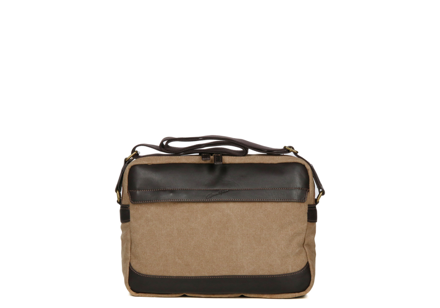 Gerard Henon 22354 - COTON ET CUIR - MARRON sac reporter safari Sac business