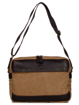 Gerard Henon 22354 - COTON ET CUIR - MARRON sac reporter safari Sac business