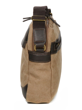 Gerard Henon 22354 - COTON ET CUIR - MARRON sac reporter safari Sac business