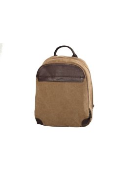Gerard Henon 22364 - COTON ET CUIR - MARRON sac à dos borne m safari Sac business
