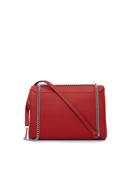 Lancel A09223 - CUIR DE VACHETTE - ROUG Lancel Ninon l - Sac Rabat Sacs à mains