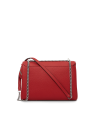 Lancel A09223 - CUIR DE VACHETTE - ROUG Lancel Ninon l - Sac Rabat sacs-a-mains