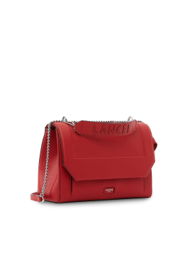 Lancel A09223 - CUIR DE VACHETTE - ROUG Lancel Ninon l - Sac Rabat Sacs à mains