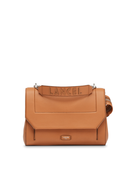 Lancel A09223 - CUIR DE VACHETTE - CAME Lancel Ninon l - Sac Rabat Sacs à mains