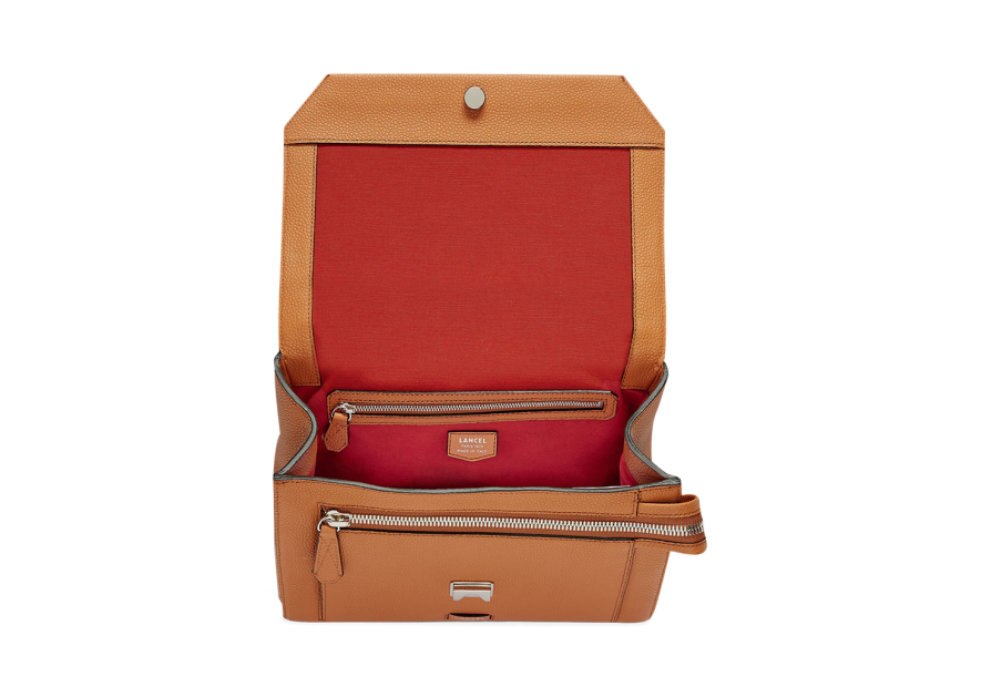 Lancel A09223 - CUIR DE VACHETTE - CAME Lancel Ninon l - Sac Rabat Sacs à mains