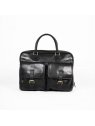 Gerard Henon 2283 - CUIR DE VACHETTE - NOIR hénon vérone porte documents 15" sac-business