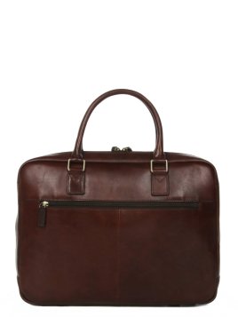 Gerard Henon 2283 - CUIR DE VACHETTE - CHOCOL hénon vérone porte documents 15" Sac business