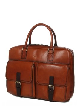 Gerard Henon 2283 - CUIR DE VACHETTE - MARRON hénon vérone porte documents 15" Sac business