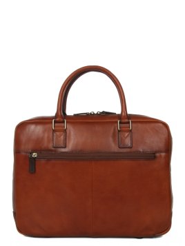 Gerard Henon 2283 - CUIR DE VACHETTE - MARRON hénon vérone porte documents 15" Sac business