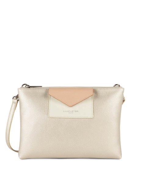 Lancaster 517-27 - TEP ET CUIR - NACRE lancaster-maya-trotteur m sacs-a-mains