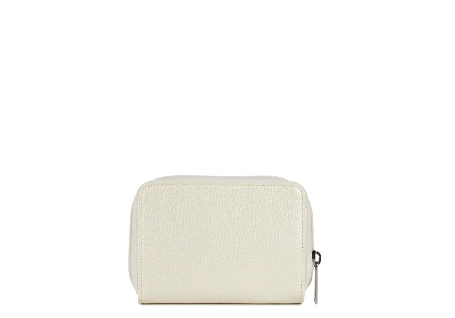 Lancaster 117-03 - TEP ET CUIR - BLANC NAC Maya - Portefeuille pmpb femme